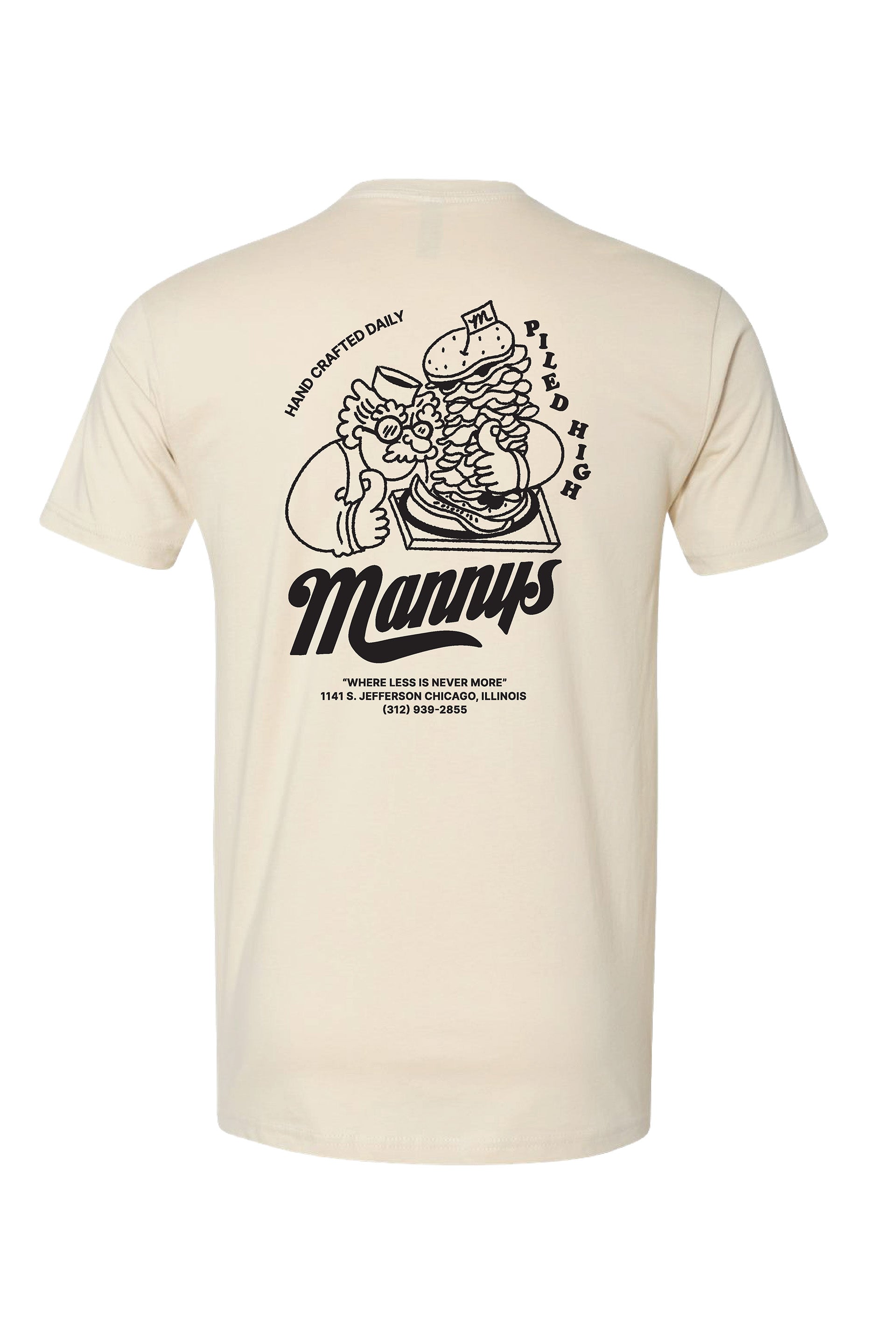 Order Up Tee - Cream