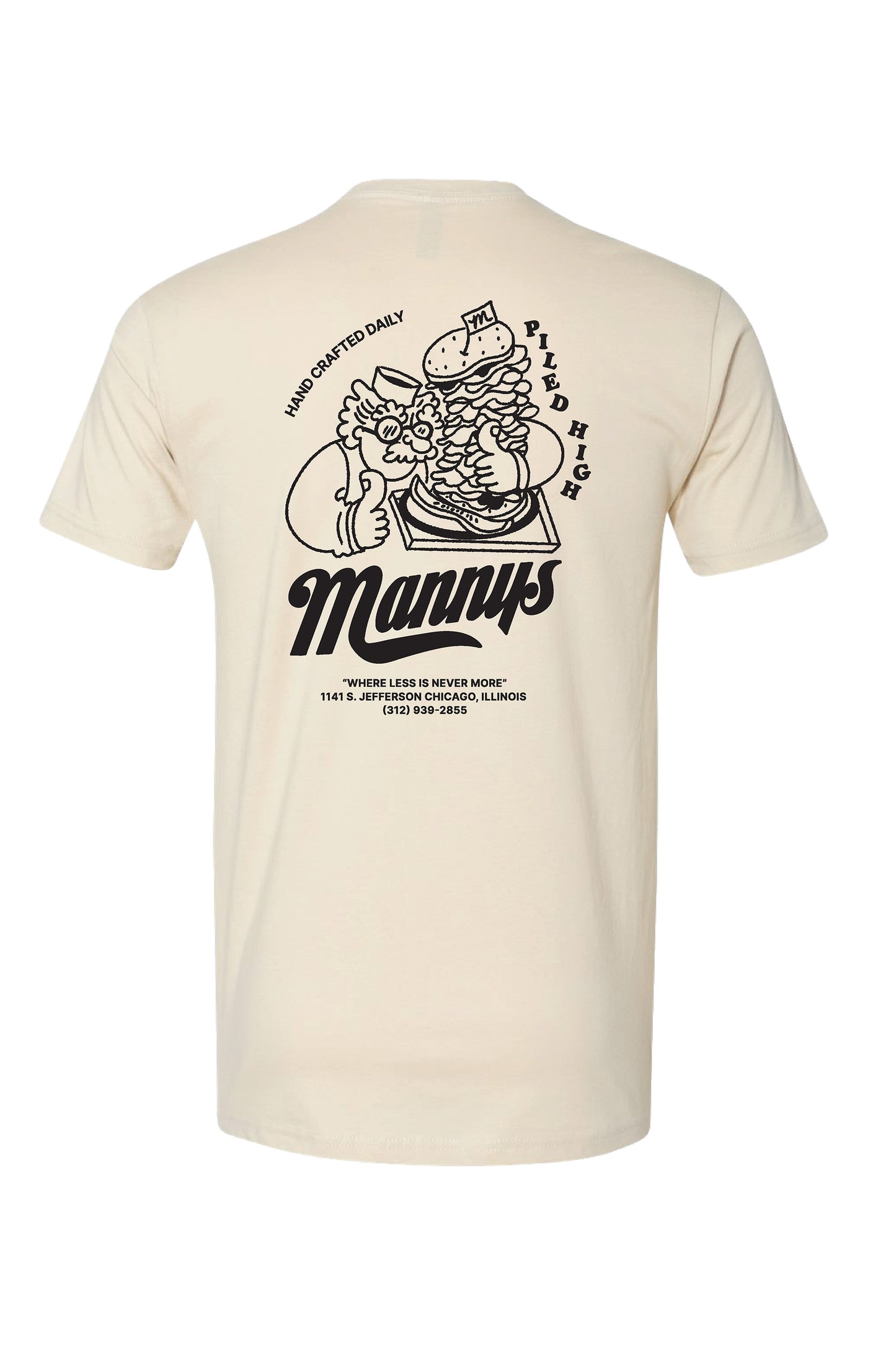 Order Up Tee - Cream